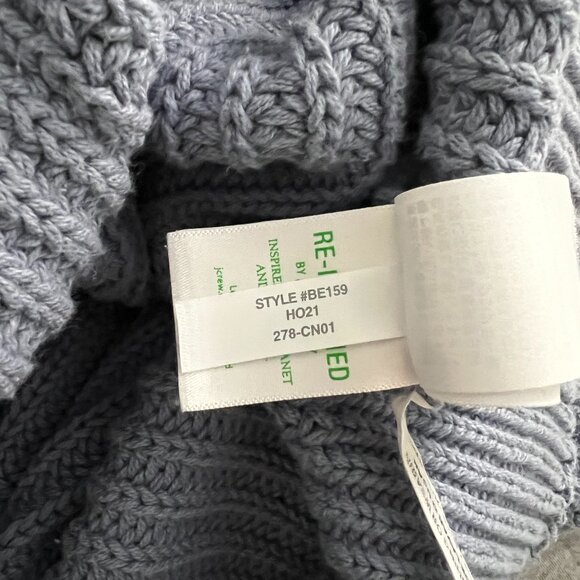 J. Crew Relaxed Rollneck Sweater Blue - EUC - Picture 12 of 12